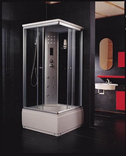 Cabine de duș soiuri de bază dreptunghiulare