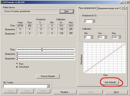 Dxtweak (calibrarea vkb-pedale) - il-2 alte - fișiere - încă o dată