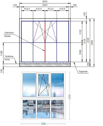 Francia ablakok, erkélyajtók belsejében egy modern ház, szerelési technológia, hasznos