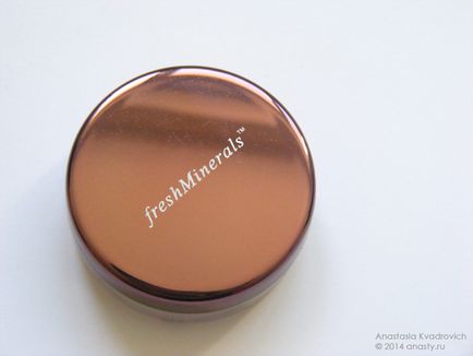 Freshminerals-ásványi por alapot világos bézs laza por alapot