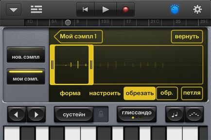 Garageband pentru iPhone