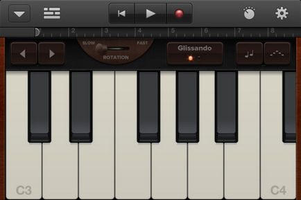 Garageband pentru iPhone