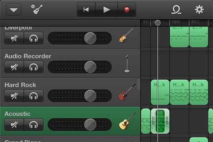 Garageband pentru iPhone