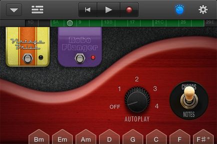 Garageband pentru iPhone