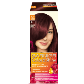 Garnier color shain (umbră) dulce negru, cea mai bună culoare a părului