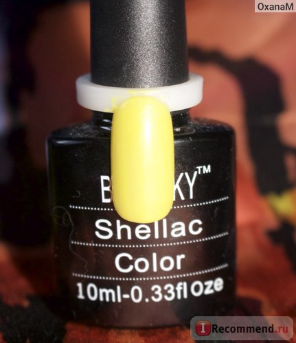 Гель-лак для нігтів bluesky shellac - «бочка дьогтю в ложку меду, а точніше в гель-лак bluesky