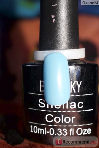 Gel-nail polish bluesky shellac - 