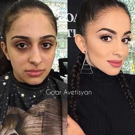 Gohar Avetisyan - artist de make-up caucazian