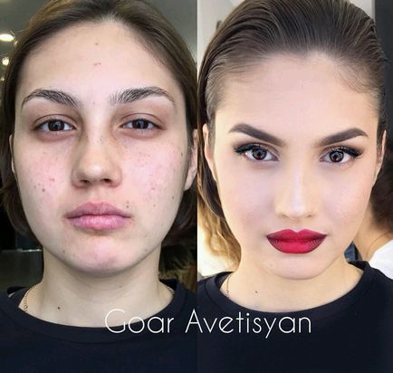 Gohar Avetisyan - artist de make-up caucazian