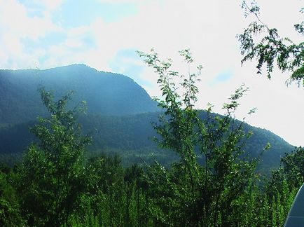 Munții din Abhazia, rucsacul călătorului