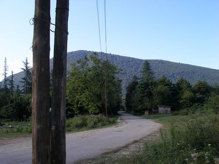 Munții din Abhazia, rucsacul călătorului