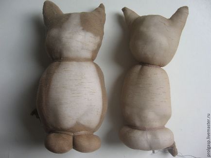 Інтер'єрна іграшка з капронових колгот «коти-друзі» - ярмарок майстрів - ручна робота, handmade