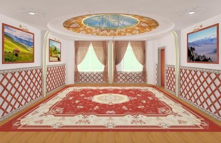 Interior în stil kazah - tradiții, detalii, fotografie