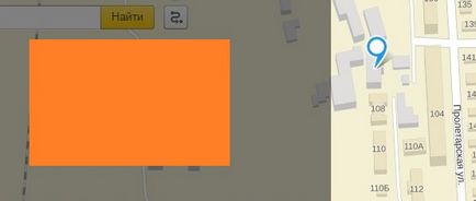 Cum se adaugă un bloc de fundal pe o hartă Yandex api