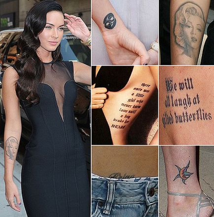 Які татуювання роблять зірка Ріанна