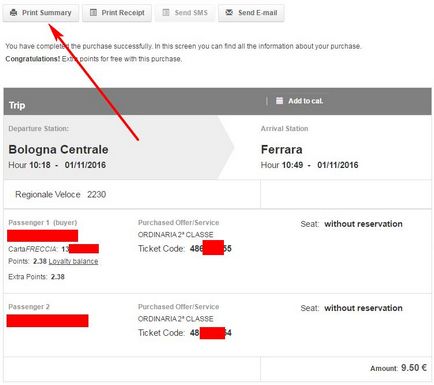 Cum să cumpărați trenitalia bilet de tren online