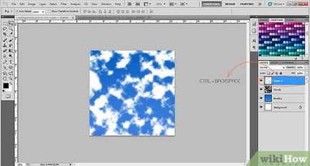 Cum să atragă nori în Photoshop