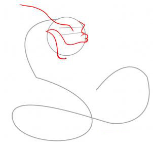 Cum de a desena un șarpe tatuaj în creion pas cu pas