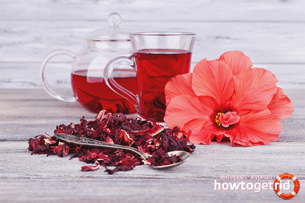 Hogyan sört tea Hibiszkusz