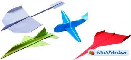 Cum sa faci un avion din hartie cu copii