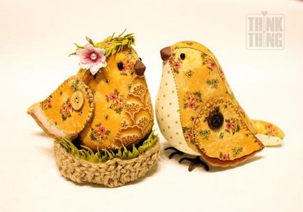 Як зробити сувенір весняні пташки - ярмарок майстрів - ручна робота, handmade