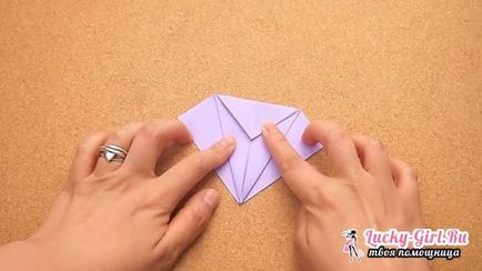 Cum de a face o macara origami dintr-o hârtie cu mâinile tale o diagramă și o instrucțiune cu o fotografie
