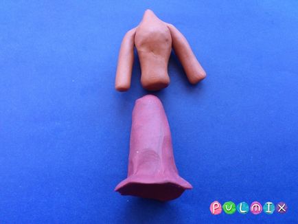 Cum să mutați mama unei barboskin din plastilină în etape