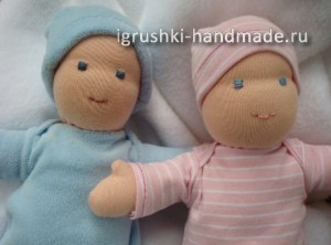 Як зшити ляльку немовляти з тканини своїми руками