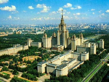 Hogyan építsünk a Moszkvai Állami Egyetem, softmixer