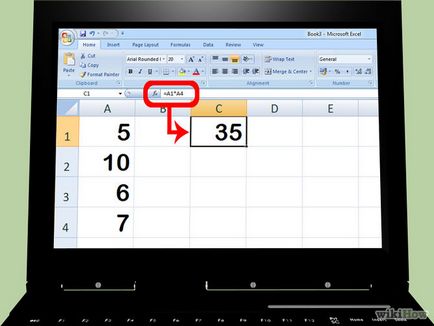 Cum se înmulțește în Excel