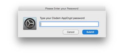 Cum se stabilește o parolă pentru orice aplicație în os x