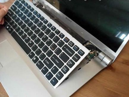 Як замінити клавіатуру на ноутбуці sony vaio vgn-fw170j