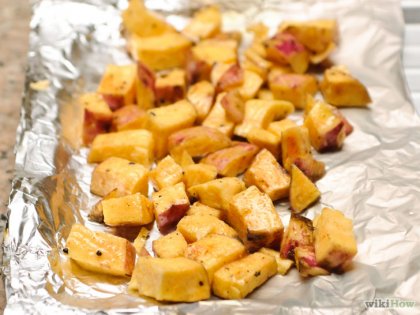 Как да се пекат сладки картофи 2