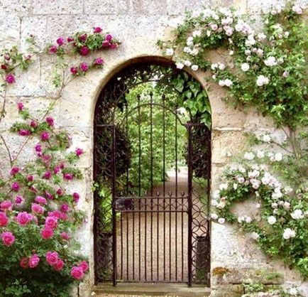 Poarta de la dacha este doar o ușă sau o operă de artă