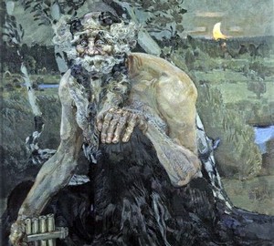 Картина - пан, михайло врубель, 1899