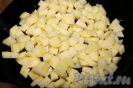 Cartofi cu slănină - rețetă cu fotografie