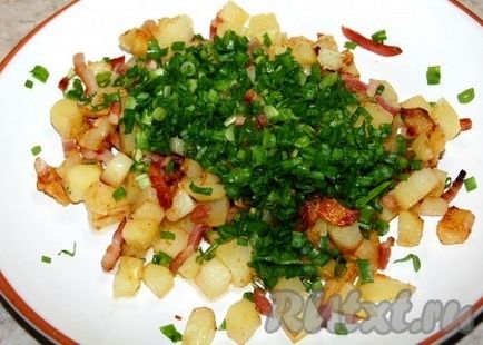 Картопля з беконом - рецепт з фото