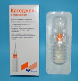 Katedzhel lidocain - használati utasítás, analógok, bizonyíték
