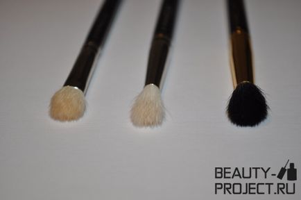 Кисті mac brushes 217, 222 і 224 для розтушовування тіней - фото і порівняння - відгуки про косметику на