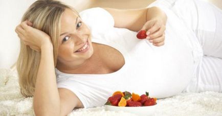 Căpșuni în timpul sarcinii
