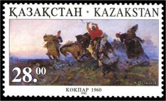 Кокпар - казахська кінна гра