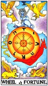 Roata norocului, Arcana Tarot, 1001 horoscop