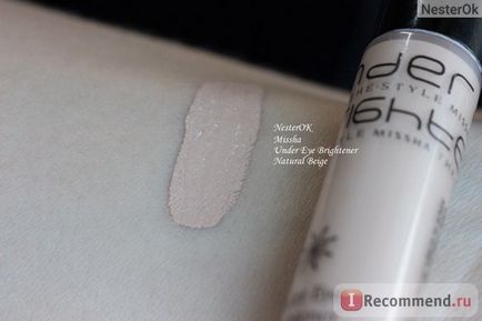 Consaler missha under eye brightener pentru pielea din jurul ochilor - 