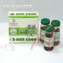 Cat Banyun, sedative, medicina veterinara - portal medical - toate farmaciile ru