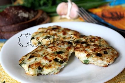 Apróra vágott csirke szelet - lépésről lépésre recept fotókkal, csirke ételek (csirke szelet) Apróra vágott csirke szelet - lépésről lépésre recept fotókkal, csirke ételek