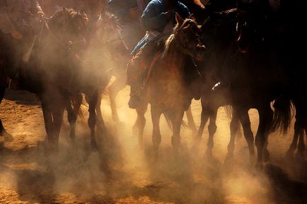 Kozlodranie - sport popular din Afganistan - știri în fotografii