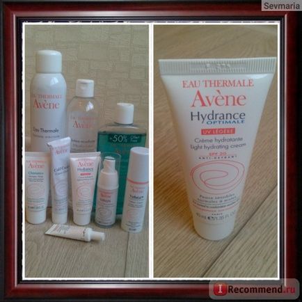 Cremă hidratantă avene hydrance optimale uv legere - 