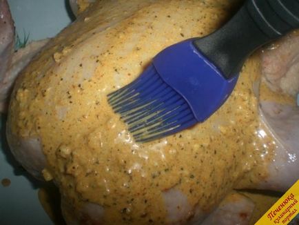 Găină de pui în cuptor (rețetă pas cu pas cu fotografie)