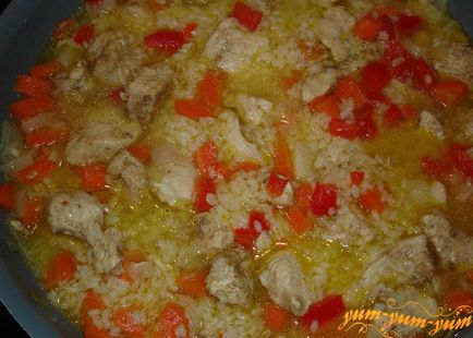 Курка маринована з рисом по-румунськи рецепт з фото