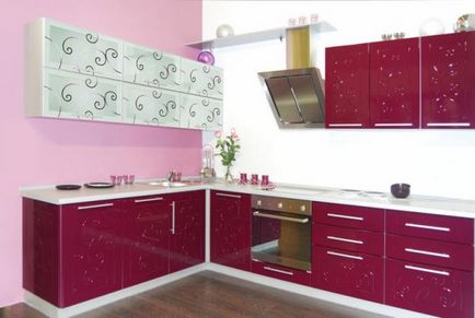 Кухня баклажан, дизайн інтер'єру, колірні поєднання, фото, відео, все про дизайн та ремонт будинку
